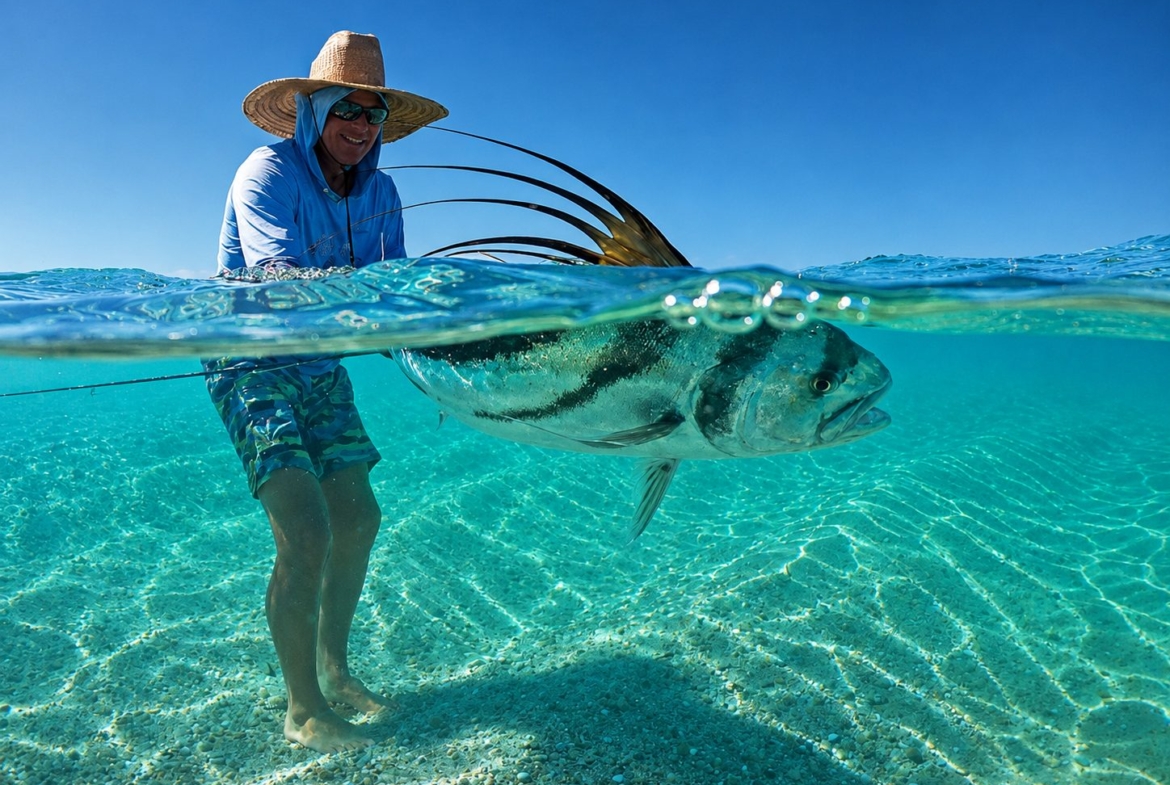 East Cape Shore Fishing Crystal Clear Waters